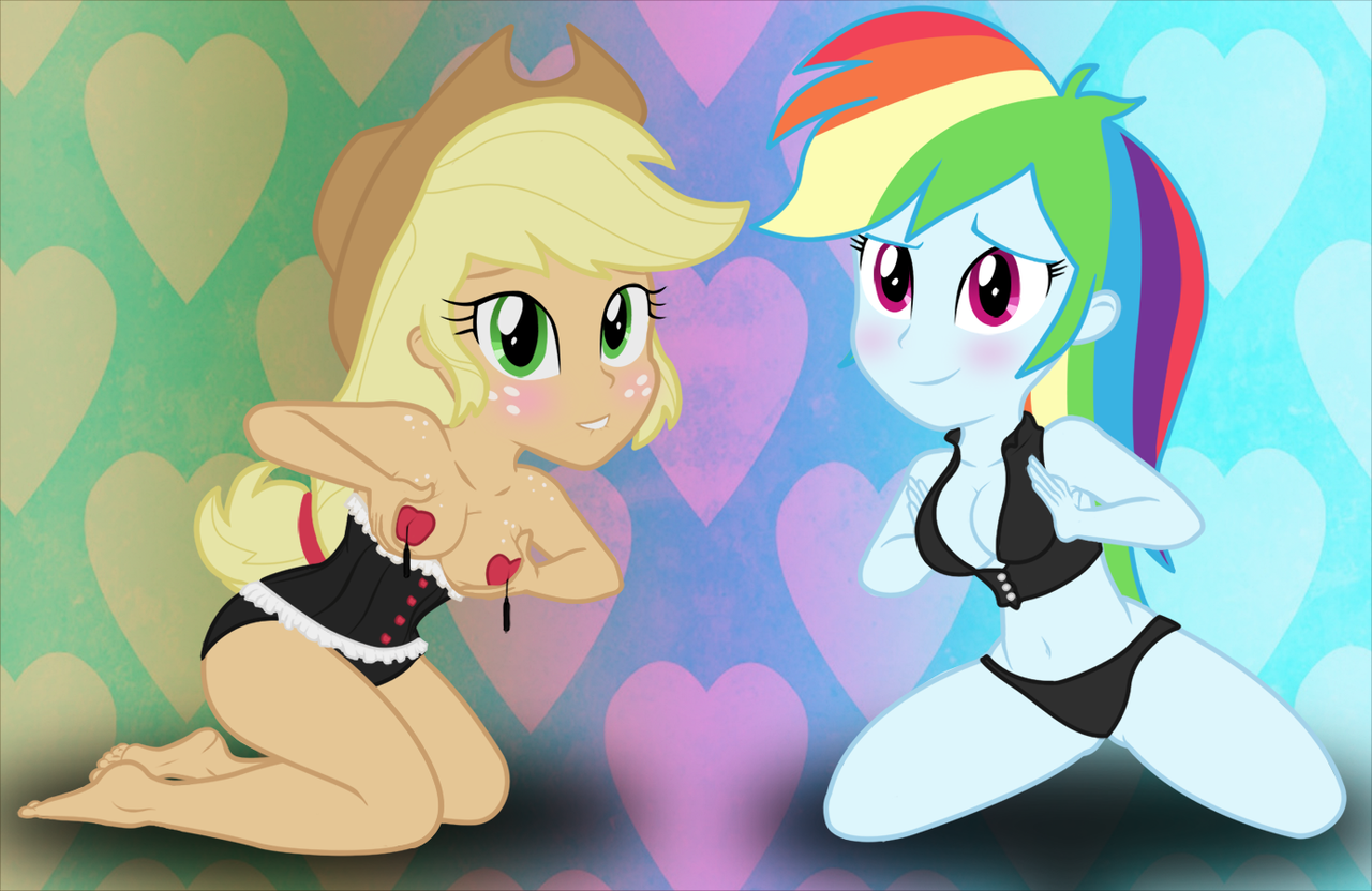 artist:dirty mike, applejack, rainbow dash, <b>equestria</b> <b>girls</b>, g4, my little ...