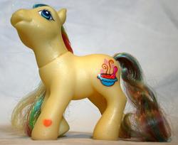 Size: 681x557 | Tagged: safe, photographer:lilcricketnoise, alphabittle, g3, irl, perfectly pony, photo, solo, toy