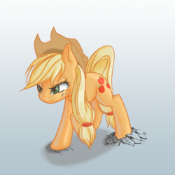 Size: 1000x1000 | Tagged: artist needed, safe, applejack, g4, female, solo