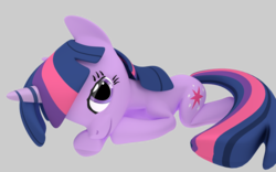 Size: 3840x2400 | Tagged: safe, artist:lavik1988, twilight sparkle, g4, 3d, female, gmod, simple background, solo