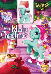 Size: 347x500 | Tagged: safe, minty, a very minty christmas, g3, dvd cover, female, irl, photo, solo, stock image, toy