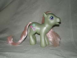 Size: 640x480 | Tagged: safe, photographer:lancer, minty, earth pony, pony, g3, female, irl, mare, photo, solo, toy