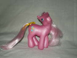 Size: 640x480 | Tagged: safe, photographer:lancer, pinkie pie, earth pony, pony, g3, g4, female, irl, mare, photo, solo, toy