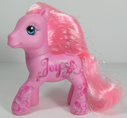 Size: 644x600 | Tagged: safe, photographer:breyer600, pinkie pie, g3, g4, birthday, irl, photo, solo, toy