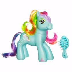 Size: 400x400 | Tagged: safe, rainbow dash (g3), g3, g4, irl, photo, solo, stock image, toy