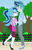 Size: 716x1115 | Tagged: safe, artist:theodrawsforyou, sonata dusk, equestria girls, g4, duo, equestria guys, half r63 shipping, implied selfcest, male, rule 63, scherzo lesto, self paradox, shipping, sonalesto