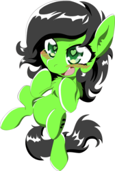 Size: 1342x2000 | Tagged: safe, artist:lockhe4rt, oc, oc only, oc:anon, oc:filly anon, earth pony, pony, blushing, female, filly, heart eyes, open mouth, simple background, solo, transparent background, wingding eyes