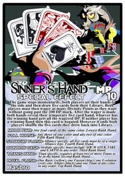 Size: 496x701 | Tagged: safe, artist:terry, rainbow dash, g4, ace of spades, black joker, card game, chips, food, jack of spades, joker, king of hearts, misspelling, poker, queen of hearts