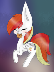 Size: 1024x1357 | Tagged: safe, artist:joanka2002, oc, oc only, cookie, eating, food