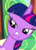 Size: 388x542 | Tagged: safe, edit, edited screencap, screencap, twilight sparkle, g4, frown, inverted mouth