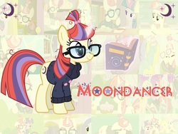Size: 1600x1200 | Tagged: safe, artist:double-p1997, moondancer, twilight sparkle, alicorn, pony, amending fences, g4, book, cake, clothes, collage, crying, cutie mark, filly, food, glasses, magic, party, sweater, twilight sparkle (alicorn), vector, wallpaper