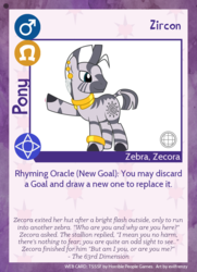 Size: 788x1088 | Tagged: safe, artist:evilfrenzy, zecora, zebra, twilight sparkle's secret shipfic folder, g4, rhyme, rule 63, simple background, solo, white background, zircon