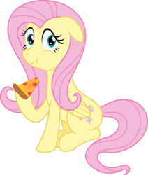 Size: 4238x5000 | Tagged: safe, artist:aethon056, fluttershy, pegasus, pony, g4, absurd resolution, cheek bulge, eating, female, food, mare, pizza, puffy cheeks, simple background, solo, transparent background