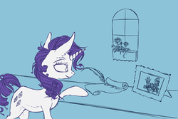 Size: 1200x800 | Tagged: safe, artist:soradical, cookie crumbles, hondo flanks, rarity, sweetie belle, pony pov series, g4, rarity's parents, ship:cookieflanks