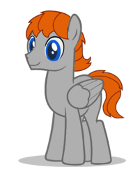 Size: 560x695 | Tagged: safe, oc, oc only, oc:harchromatic, pegasus, pony, male, solo, stallion