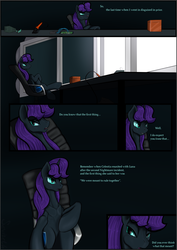 Size: 1087x1536 | Tagged: safe, artist:sevireth, oc, oc only, oc:nyx, alicorn, pony, comic:recollection, tumblr:nyx contacts, alicorn oc, comic, fourth wall