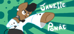 Size: 986x459 | Tagged: safe, artist:burrburro, pony, clothes, janelle monae, ponified, solo, tuxedo