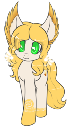 Size: 1186x2195 | Tagged: safe, artist:sapphfyr, oc, oc only, oc:mercury stratos, feathered ears, floating wings, simple background, solo, transparent background