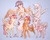 Size: 2697x2143 | Tagged: safe, artist:cuttledreams, apple bloom, babs seed, diamond tiara, scootaloo, silver spoon, sweetie belle, alicorn, pony, g4, alicorn cmc, alicorn crusaders, alicorn cutie mark crusaders, alicornified, babscorn, bloomicorn, cutie mark, cutie mark crusaders, everyone is an alicorn, female, filly, high res, race swap, scootacorn, silvercorn, sweetiecorn, the cmc's cutie marks, this will end in tears and/or death and/or covered in tree sap, tiaracorn, xk-class end-of-the-world scenario