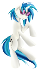 Size: 1600x2844 | Tagged: safe, artist:rulsis, dj pon-3, vinyl scratch, pony, unicorn, g4, cutie mark, female, hooves, horn, mare, simple background, solo, sunglasses, transparent background