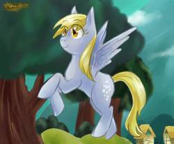 Size: 600x500 | Tagged: safe, artist:uas-art, derpy hooves, pegasus, pony, g4, female, mare, solo