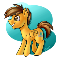 Size: 3200x3200 | Tagged: safe, artist:rubywave32, oc, oc only, oc:compylight, pegasus, pony, colt, high res, male, solo, younger