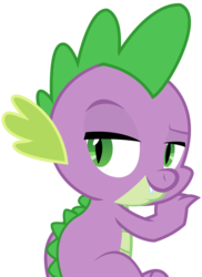Size: 1800x2469 | Tagged: safe, artist:sketchmcreations, spike, dungeons and discords, g4, looking back, simple background, transparent background, vector