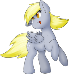 Size: 1046x1130 | Tagged: safe, artist:icy wings, derpy hooves, pegasus, pony, g4, female, mare, simple background, solo