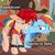 Size: 447x449 | Tagged: safe, artist:jowyb, edit, rainbow dash, g4, stranger than fan fiction, crossover, crossover shipping, ponified, ranko, ranma 1/2, ranma saotome, shipping, tsundere
