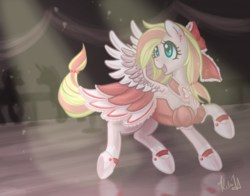 Size: 2500x1956 | Tagged: safe, artist:viperviolist, oc, oc only, oc:pitter patter, pony, dancing, solo