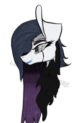 Size: 2000x2999 | Tagged: safe, artist:lesserknowndesire, oc, oc only, bust, crying, high res, portrait, sad