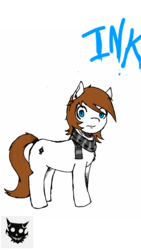 Size: 720x1280 | Tagged: safe, artist:exile, oc, oc only, oc:ink, earth pony, pony