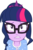 Size: 1932x2931 | Tagged: safe, artist:limedazzle, sci-twi, twilight sparkle, equestria girls, g4, my little pony equestria girls: legend of everfree, clothes, female, glasses, pajamas, reaction, scared, show accurate, simple background, solo, that was fast, transparent background, vector