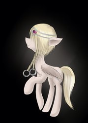 Size: 1233x1719 | Tagged: artist needed, source needed, safe, pegasus, pony, blank flank, crown, elyon, female, filly, gem, jewelry, mare, nostrils, ponified, princess, regalia, ring, royalty, simple background, solo, w.i.t.c.h., wings