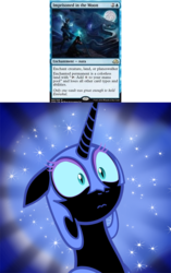 Size: 478x763 | Tagged: safe, nightmare moon, g4, emrakul, magic the gathering, surprised