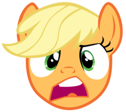 Size: 7900x7000 | Tagged: safe, artist:tardifice, applejack, g4, what about discord?, absurd resolution, bust, female, portrait, simple background, solo, transparent background, vector
