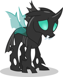 Size: 7000x8480 | Tagged: safe, artist:luckreza8, thorax, changeling, g4, my little pony: friendship is magic, the times they are a changeling, .svg available, absurd resolution, inkscape, male, sad, simple background, solo, transparent background, vector