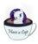 Size: 700x800 | Tagged: safe, artist:nerow94, rarity, pony, g4, chocolate, cup, cup of pony, cute, female, food, hot chocolate, micro, raribetes, rarity is a marshmallow, solo