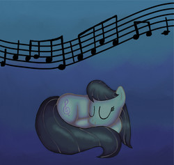 Size: 1418x1345 | Tagged: safe, artist:grennadder, octavia melody, earth pony, pony, g4, female, sleeping, solo