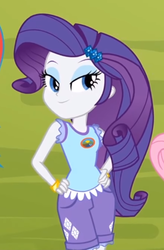 Size: 295x449 | Tagged: safe, screencap, rarity, equestria girls, g4, my little pony equestria girls: legend of everfree, female, hand on hip, lidded eyes, sexy, solo