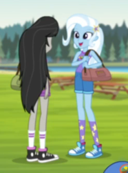 Size: 247x332 | Tagged: safe, screencap, octavia melody, trixie, equestria girls, g4, my little pony equestria girls: legend of everfree, long hair