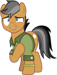 Size: 4588x6000 | Tagged: safe, artist:chainchomp2, quibble pants, earth pony, pony, g4, stranger than fan fiction, .svg available, absurd resolution, crazy face, faic, male, simple background, solo, stallion, transparent background, vector