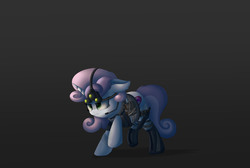 Size: 2000x1344 | Tagged: safe, artist:vanillaghosties, sweetie belle, g4, cutie mark, female, solo, splinter cell, the cmc's cutie marks