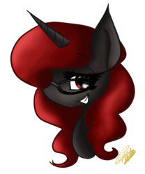 Size: 1000x1200 | Tagged: safe, artist:lovelydreams14, oc, oc only, oc:curse word, bust, portrait