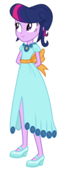 Size: 2000x5606 | Tagged: safe, artist:bubblestormx, twilight sparkle, equestria girls, g4, make new friends but keep discord, clothes, dress, female, gala dress, simple background, solo, transparent background, twilight sparkle (alicorn), vector