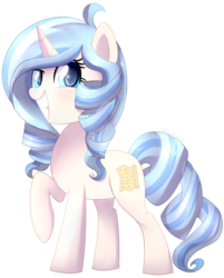 Size: 1024x1274 | Tagged: safe, artist:slasharu, oc, oc only, oc:opuscule antiquity, pony, unicorn, female, mare