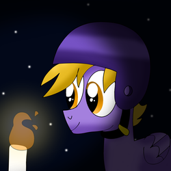 Size: 2000x2000 | Tagged: safe, artist:saveraedae, crackle pop, g4, the cart before the ponies, candle, high res