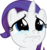 Size: 7529x7927 | Tagged: dead source, safe, artist:pink1ejack, rarity, g4, my little pony: friendship is magic, the cart before the ponies, absurd resolution, crying, cute, female, inkscape, raribetes, sad, simple background, solo, that was fast, transparent background, vector