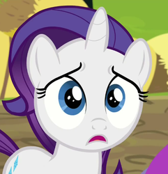 Size: 458x476 | Tagged: safe, screencap, rarity, pony, g4, the cart before the ponies, female, filly, mare, solo