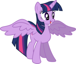 Size: 5830x4950 | Tagged: safe, twilight sparkle, alicorn, pony, g4, absurd resolution, simple background, transparent background, twilight sparkle (alicorn), vector